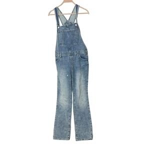 Old Navy Girls Blue Denim Medium Wash Overalls Size Xxl 18 plus
